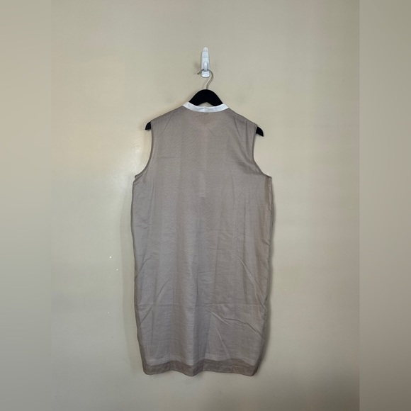 PESERICO (Made in Italy) Lightweight Lined Cotton Sheath Dress. Fits Medium - Picture 6 of 9